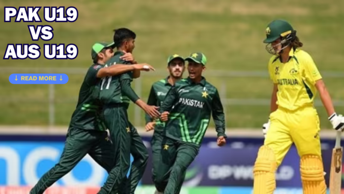 Pakistan U19 vs. Australia U19 Live Score