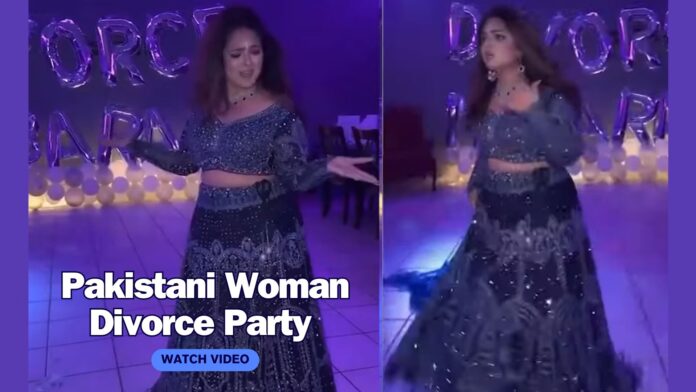 Pakistani Woman Divorce Party,