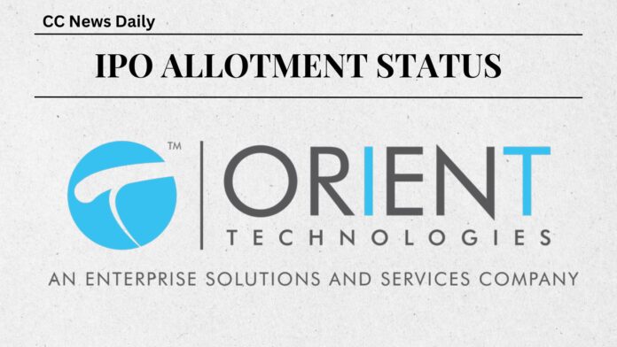 Orient Technologies Ipo Allotment Status